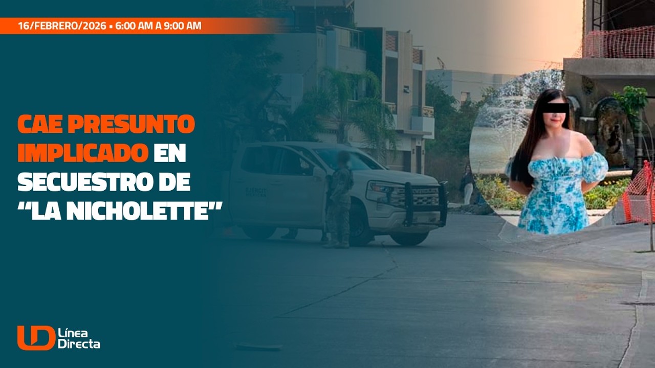 Cae presunto implicado en secuestro de “La Nicholette”