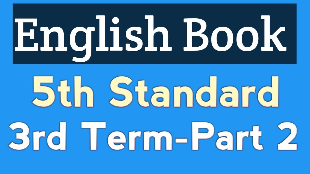 English Book 5th Standard 3rd Term - Part 2