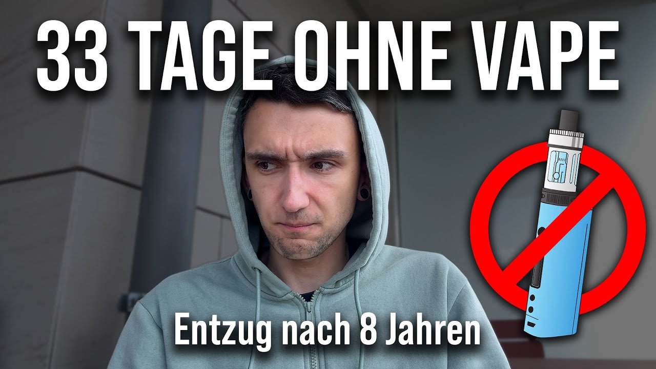 Nach 8 Jahren dampfen: So hart war mein 33-Tage-Entzug von Vape