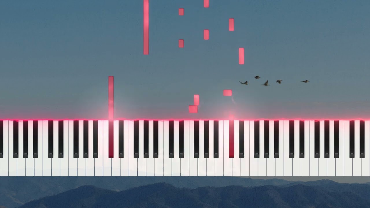 Névoa - Guilherme Veroneze [Piano Tutorial Visualiser]