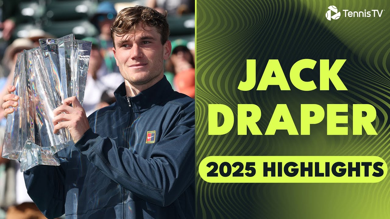 Jack Draper's Rise To The Top 10 📈 | 2025 ATP Tour Highlight Reel