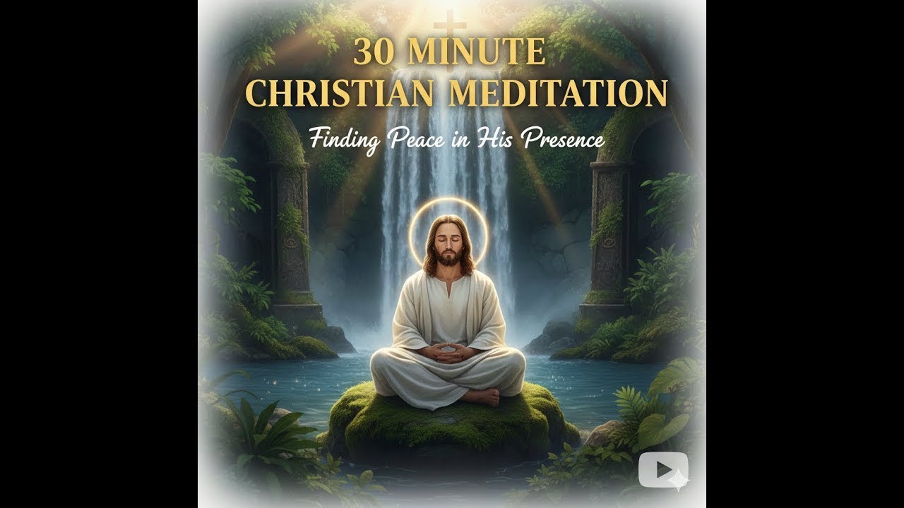 Christian Meditation (30 Minutes) Finding Peace in His Presence 🕊️✝📖✨💥🔥🙌 