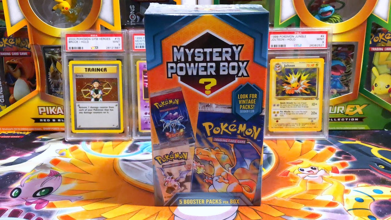 Opening a NEW MYSTERY POWER BOX! - Pokemon Cards