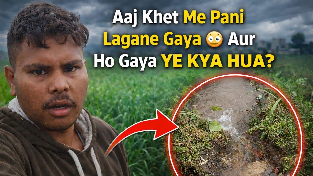 #Aaj Khet Me Pani Lagane Gaya 😳 Aur YE KYA HUA? | Day 32 Daily Vlog | Sainiji Vlogs