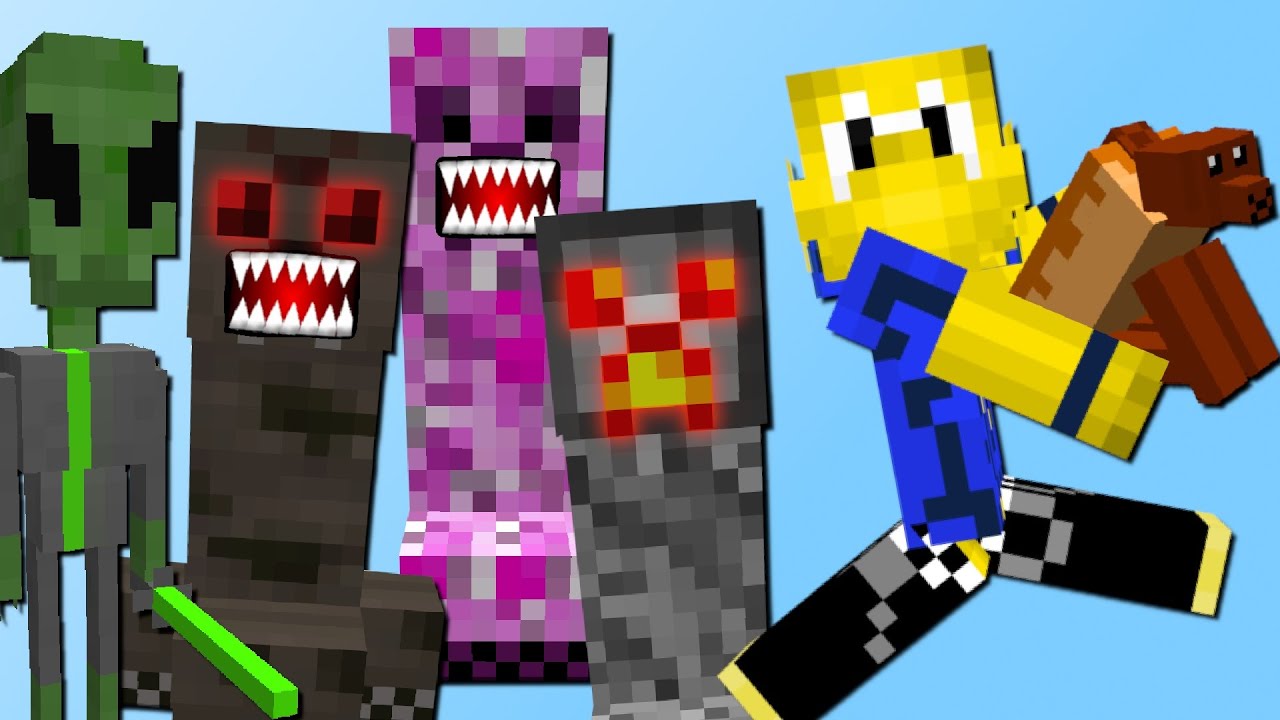20+ Neue Creeper! (Raketen Creeper, Ofen Creeper, Aliens und mehr)
