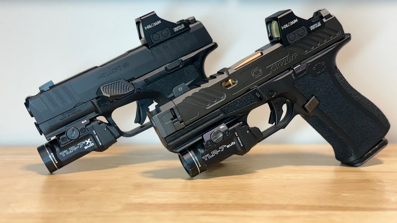 CR920XP vs. Hellcat Pro: battle of the comps!