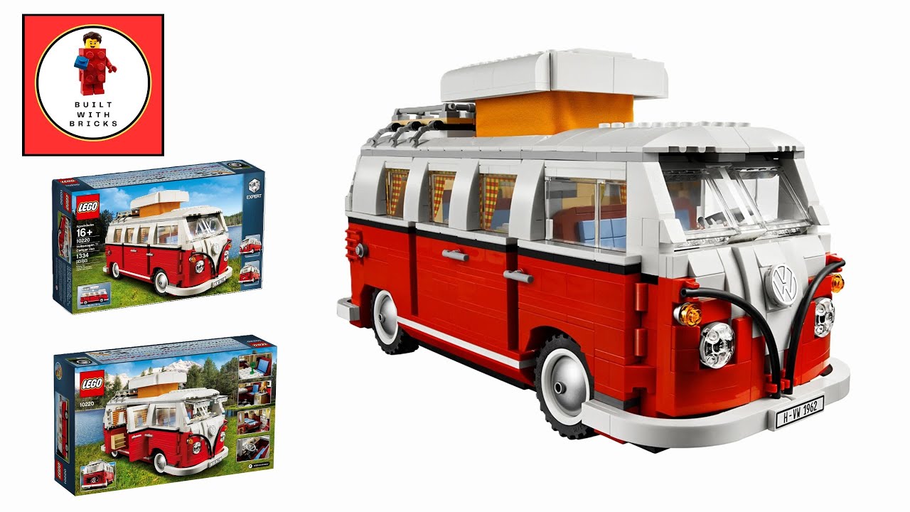 LEGO-Creator 10220 Volkswagen T1 Camper Van - Lego Speed Build