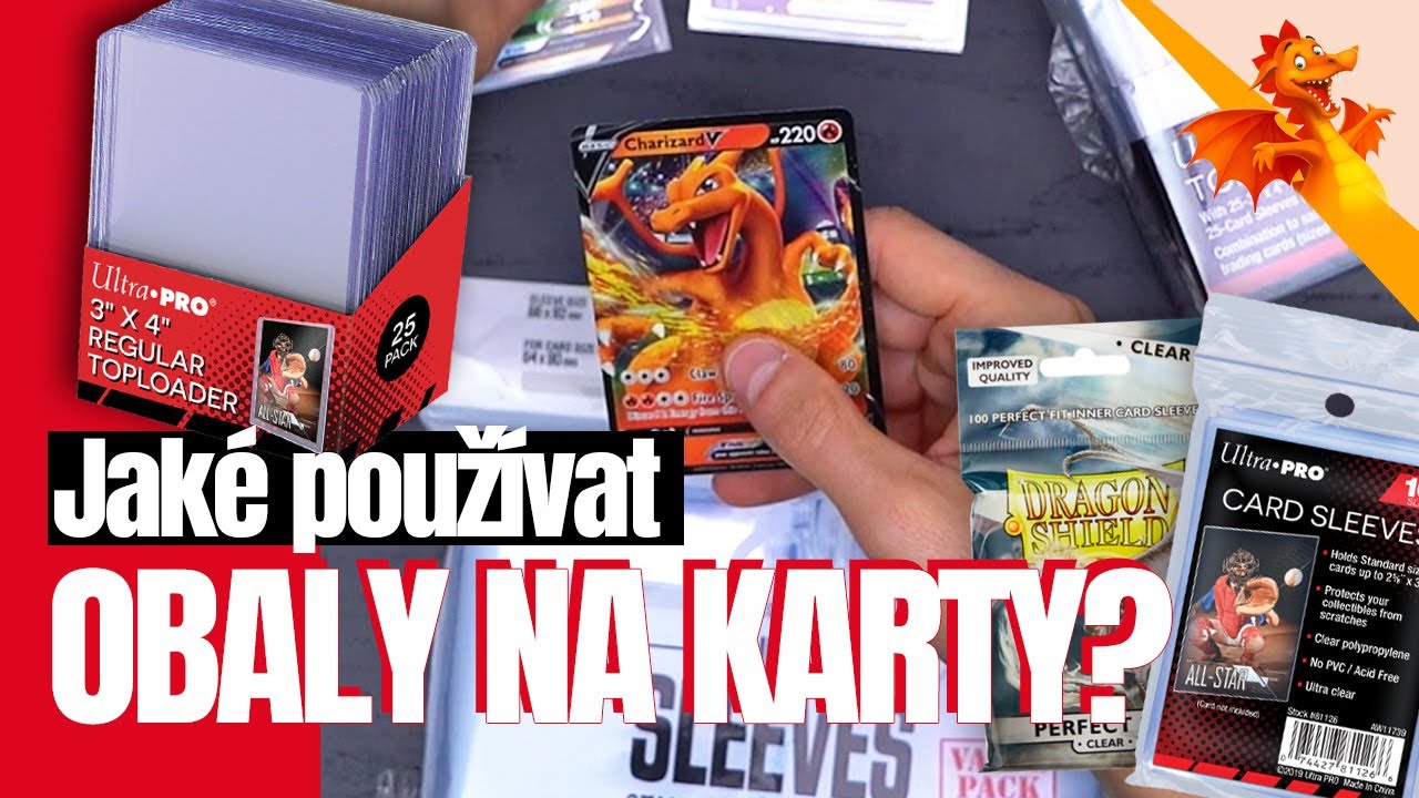 Jak chránit vaše Pokémon karty a jaké obaly vybrat? | Veselý drak