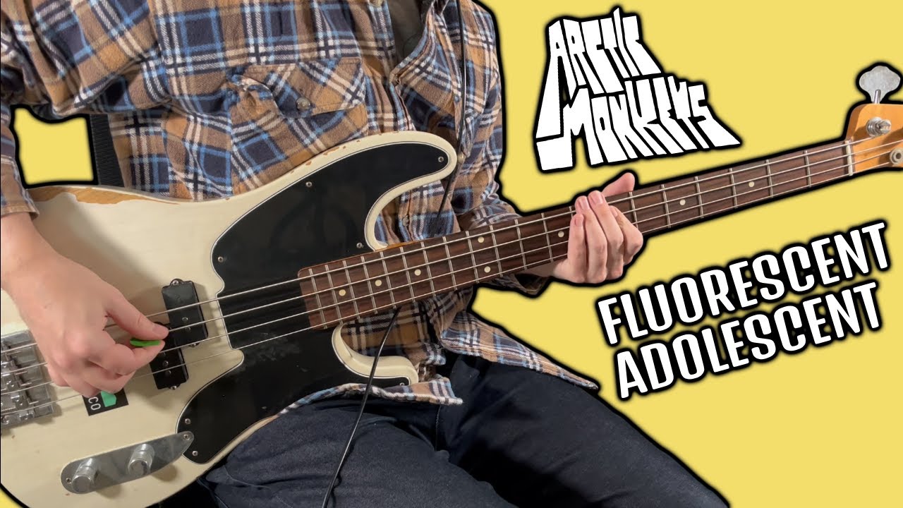 Arctic Monkeys  - Fluorescent Adolescent (Bass Cover)