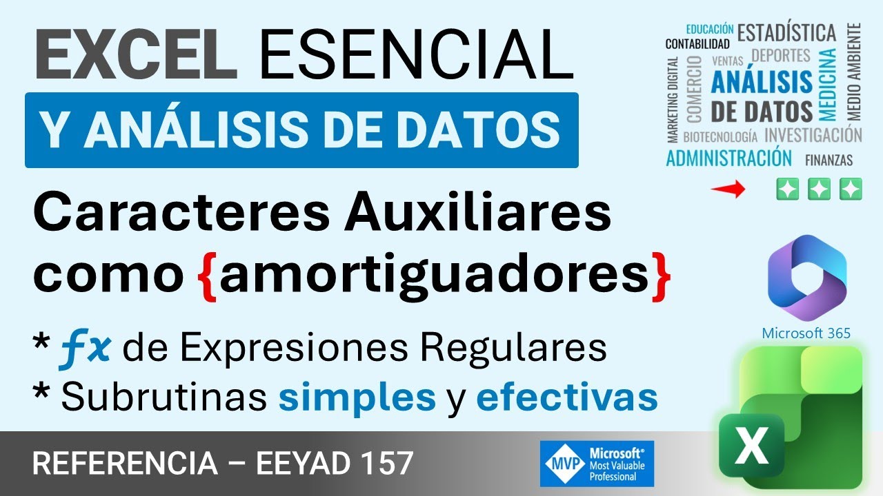 Caracteres Auxiliares como Amortiguadores de Fórmulas en Excel
