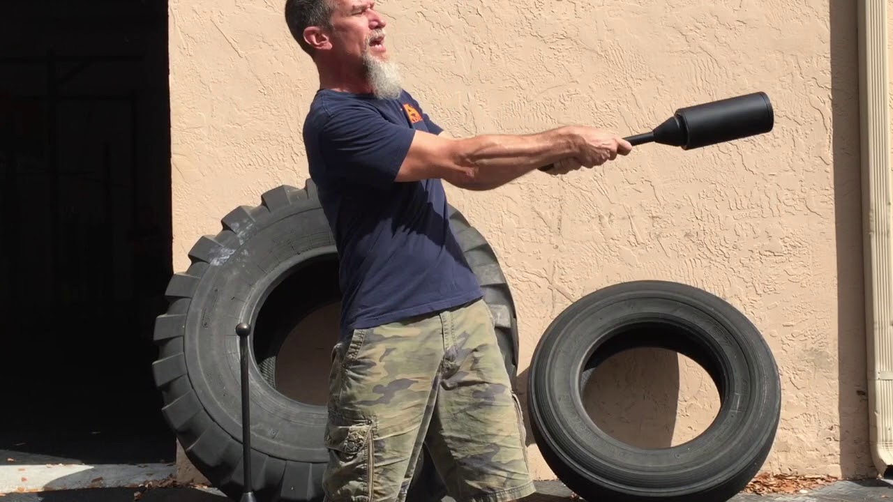 How To Use Steel Clubs At Home Training | 2 Hand Mill Workout Progressions