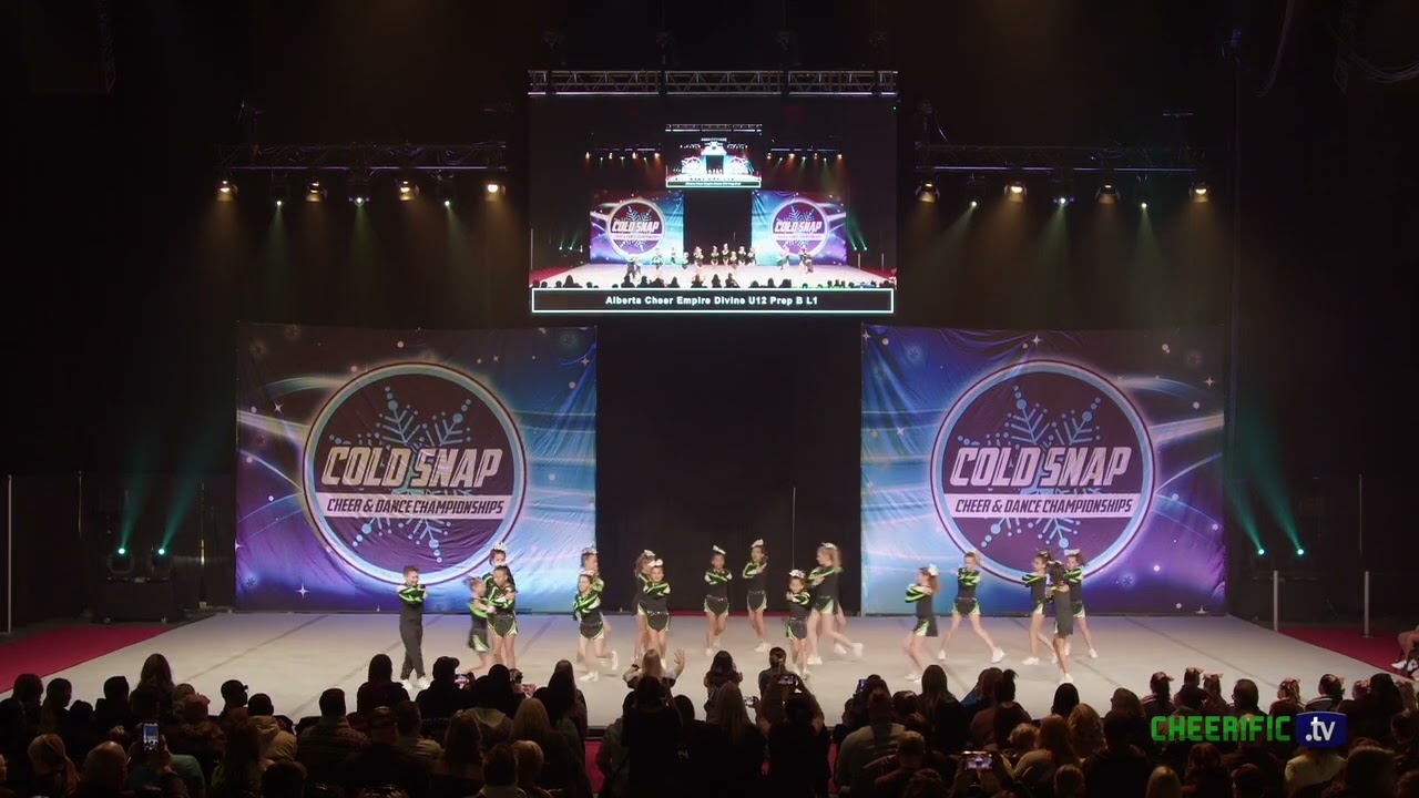 Alberta Cheer Empire - Divine - U12 Prep B Level 1 - Day 1