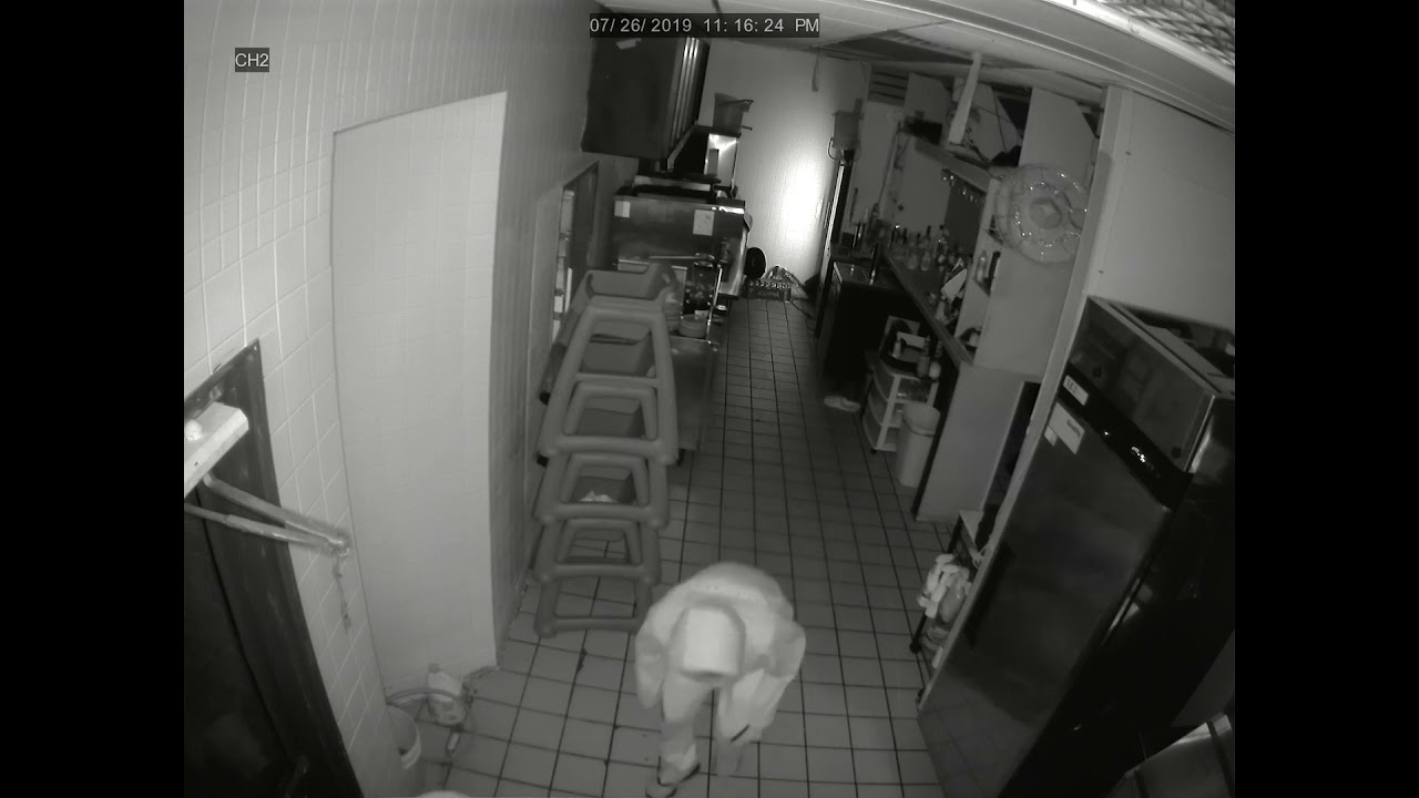 Surveillance video of Centralia restaurant burglary