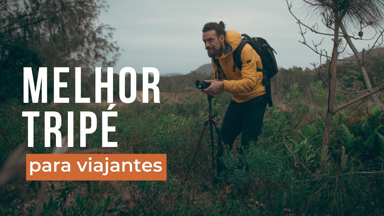 O melhor TRIPÉ PARA VIAJANTES! RESISTENTE | LEVE | PORTÁTIL - K&F KONCEPT BA225