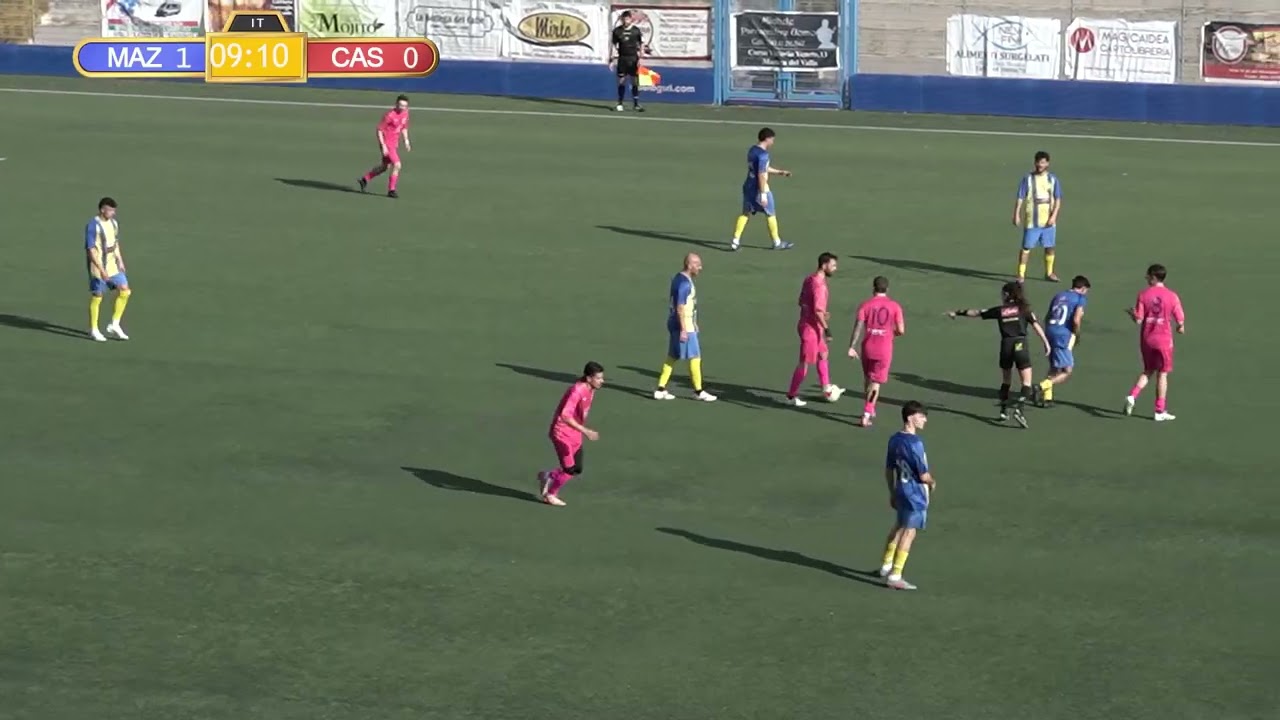 Mazara Vs Casteldaccia Primo Tempo