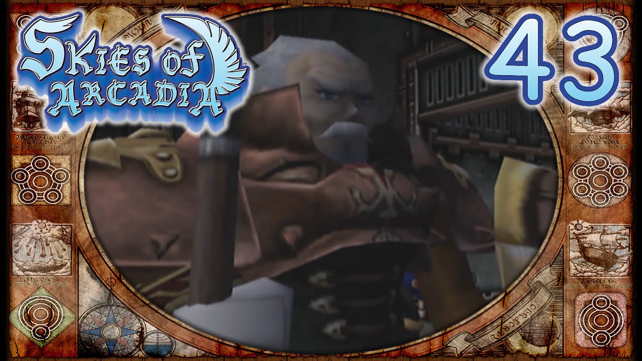 Skies of Arcadia [43] - Gregorio and Galcian at Dangral