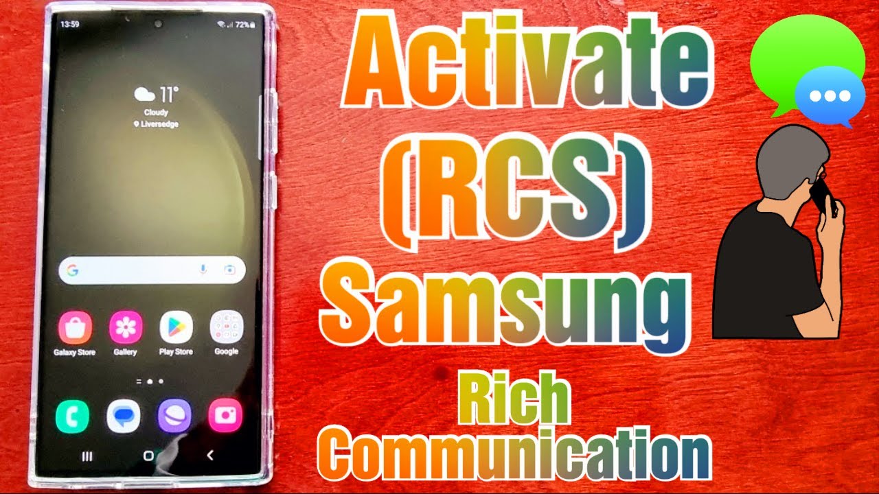Samsung Galaxy S23 Ultra Enable (RCS) Samsung Rich Communication Messaging &mdash; это сквозное шифрова...