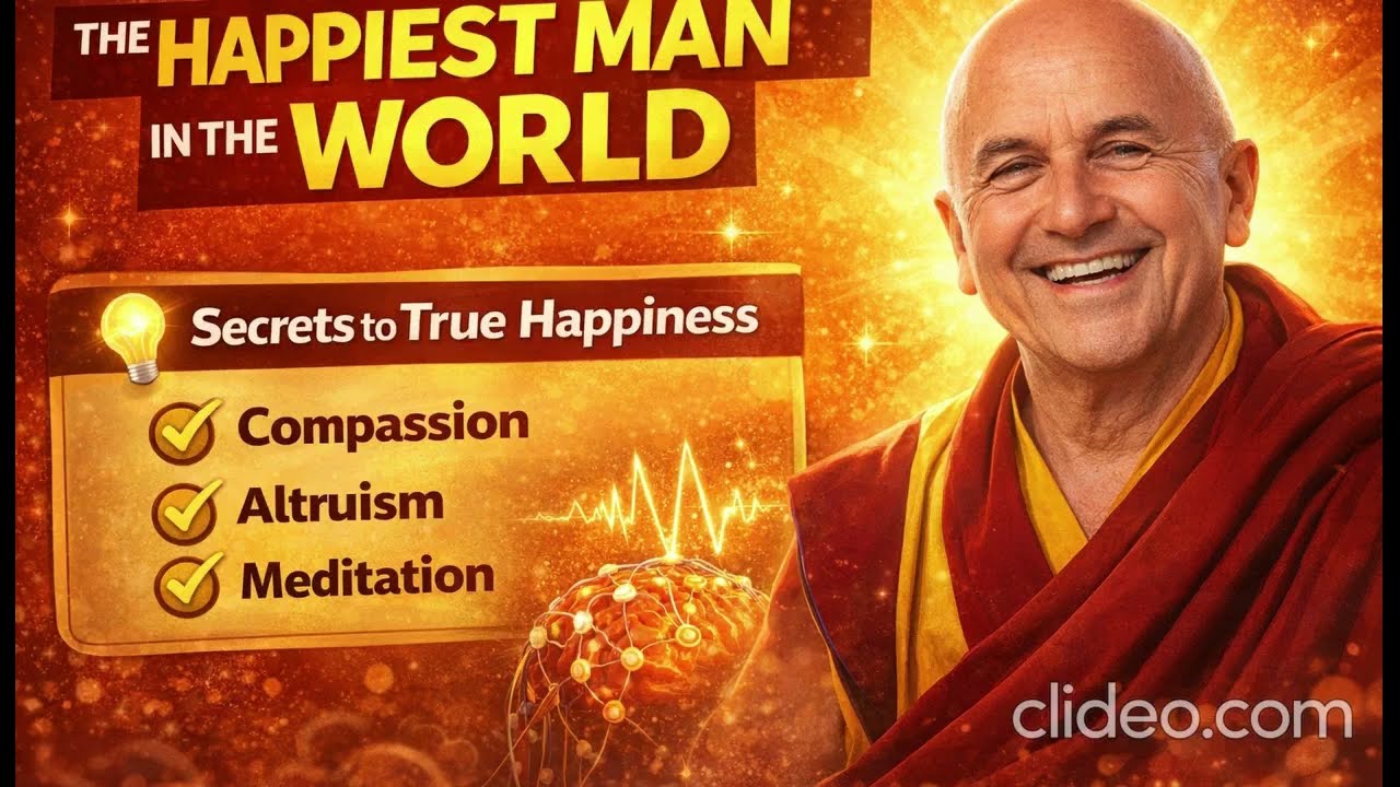 World&rsquo;s Happiest Man Reveals the Secret of True Happiness | Matthieu Ricard