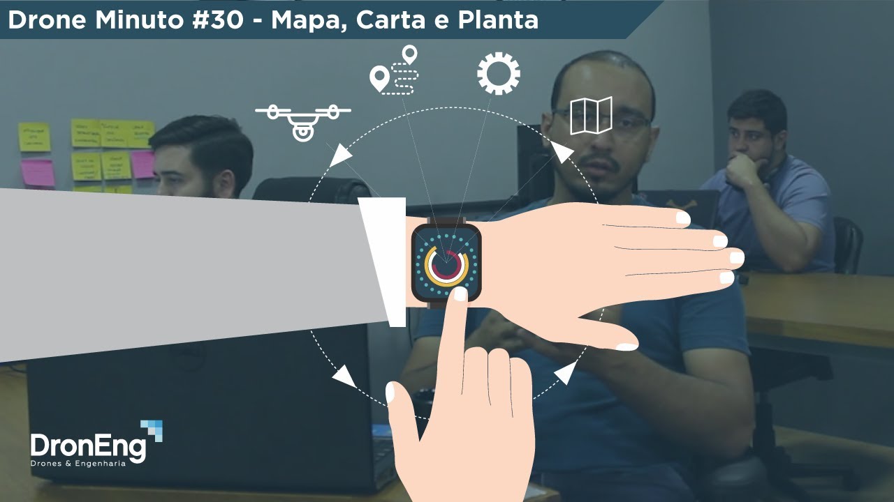 Drone Minuto #30 - Mapa, Carta e Planta