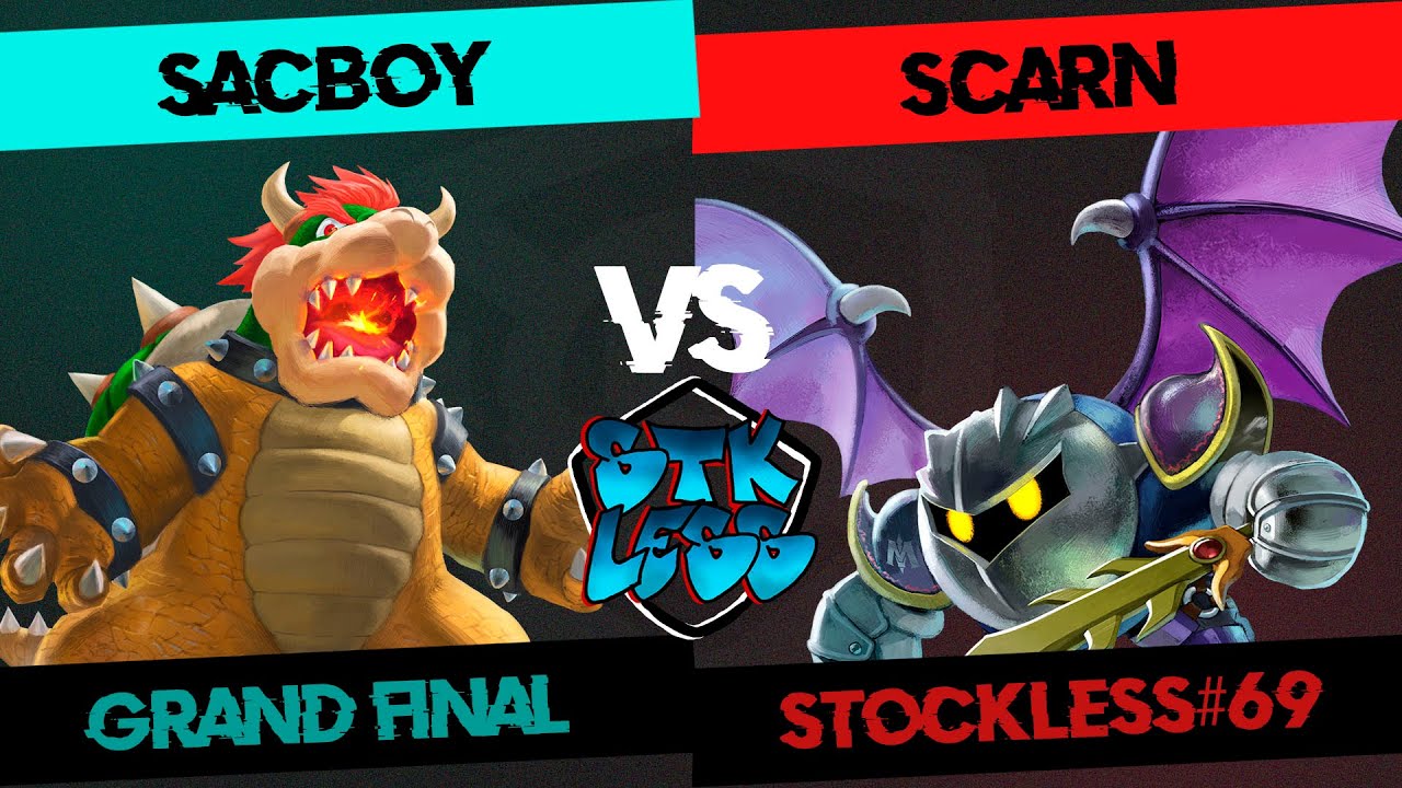 STOCKLESS 69 Grand Final - SacBoY (Bowser) vs Scarn (Meta Knight)