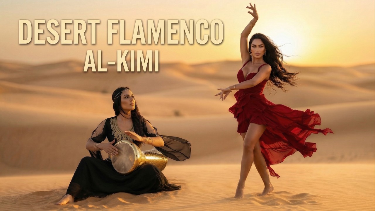 AL-KIMI - Desert Flamenco | Flamenco Guitar & Arabic Darbuka Mix (2026) Spanish Guitar Fusion