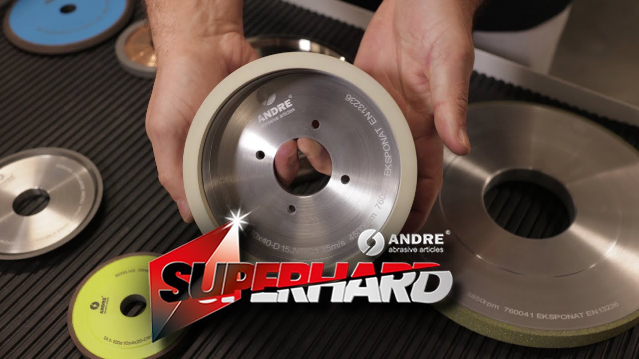 SUPERHARD ANDRE - narzędzia ścierne Diamentowe i CBN