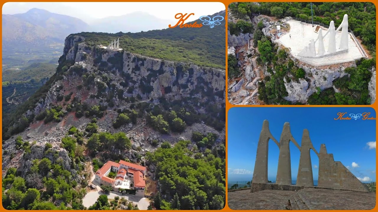 ΜΝΗΜΕΙΟ ΖΑΛΟΓΓΟΥ, ΚΑΜΑΡΙΝΑ ΠΡΕΒΕΖΑΣ (DRONE). MONUMENT of ZALONGO, EPIRUS, GREECE.