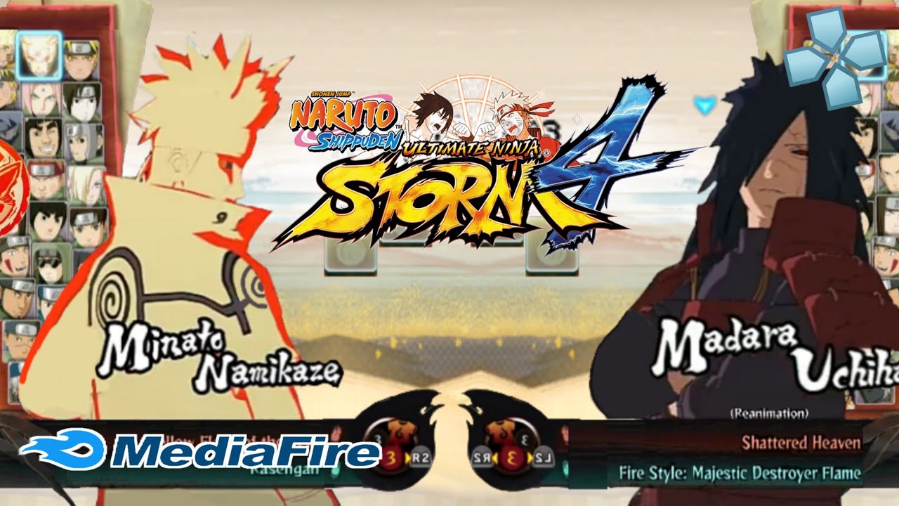 Naruto Ultimate Ninja Storm 4 | PPSSPP 