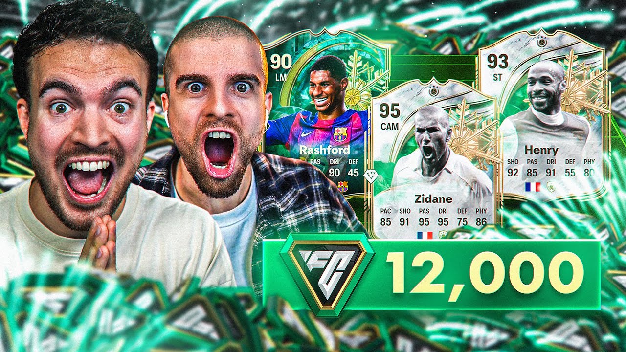 SILVESTER ACCOUNT BATTLE KNALLT! 💥 WER erreicht MEHR in 1 STUNDE mit 100€ in FC 26 🔥🤯