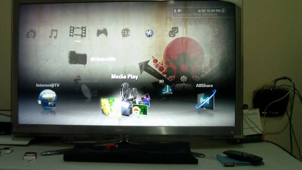 My Samsung 3D LED-TV 46