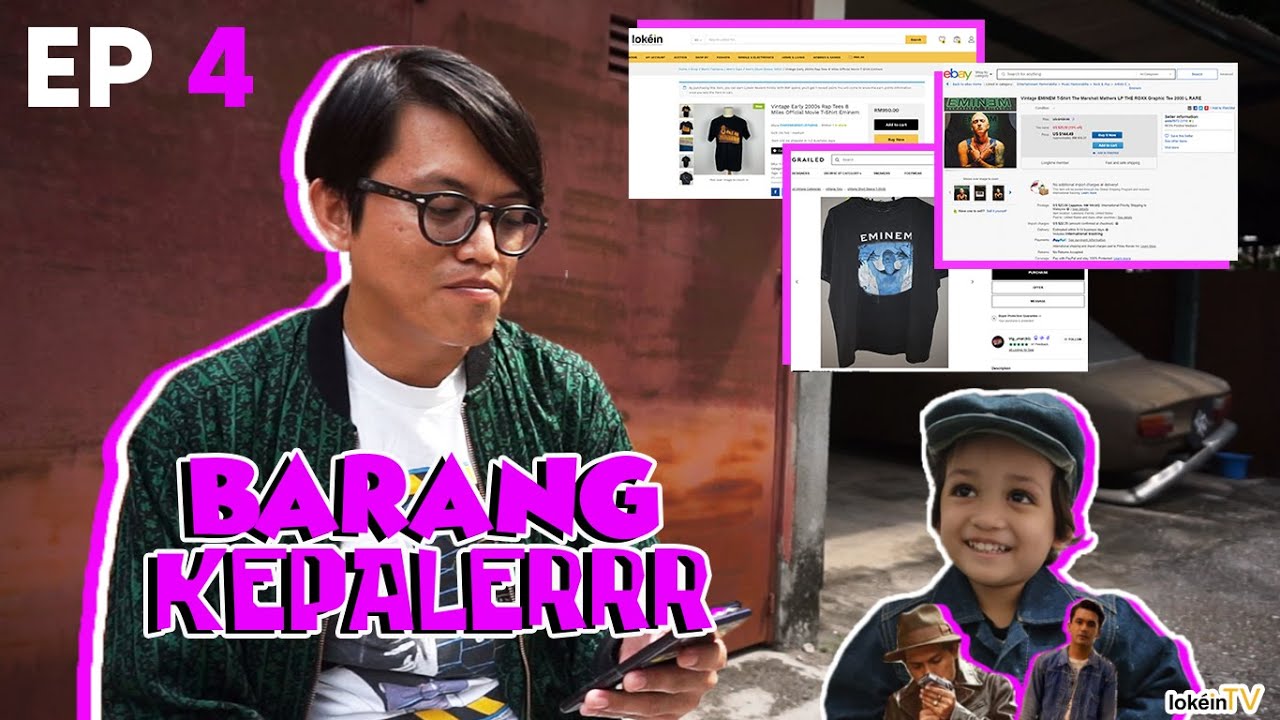 BARANG KEPALERR Ep. 4 - Vintage Early 2000s Rap Tee Review + Top 5 Photo 