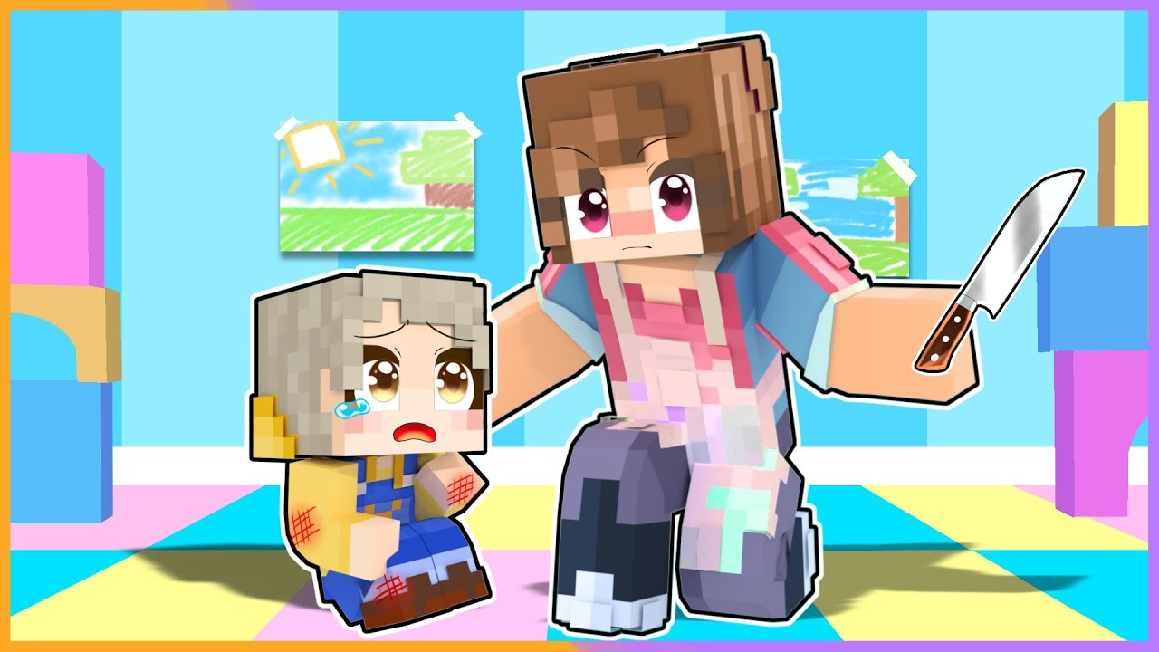 暗殺者の先生がいる保育園でお泊りするマインクラフト！最強の先生と保育園を守れ！【 マイクラ / まいくら / Minecraft 】