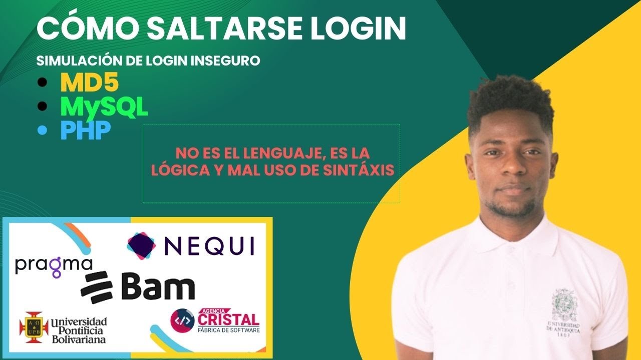 #Ciberseguridad: Cómo #hackear  un login (ÉTICAMENTE) - Entorno Controlado