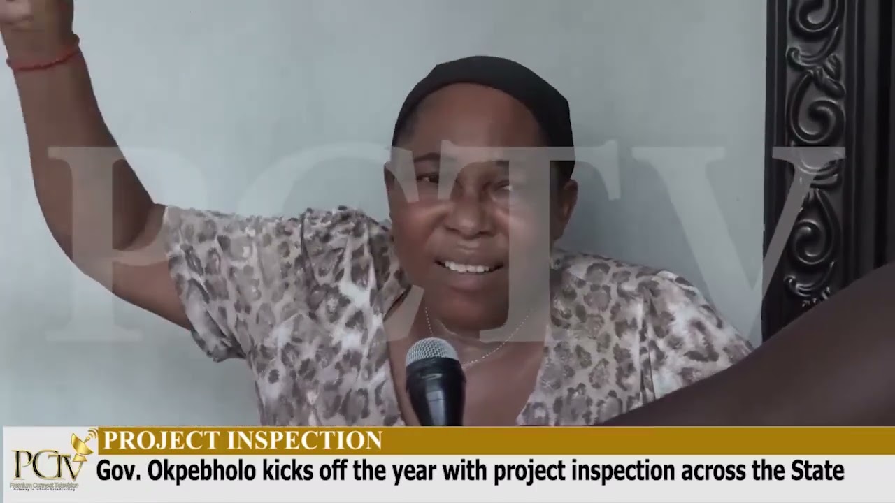 Губернатор Окпеболо дал старт инспекции проектов по всему штату.
