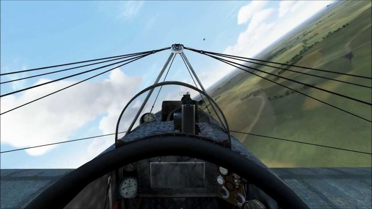 Rise of Flight - Fokker E.III Action