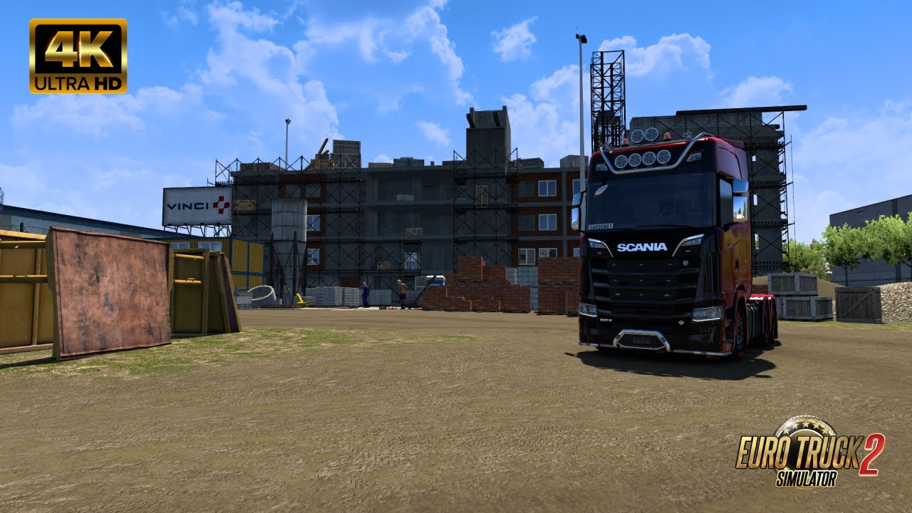 SCANIA 520S Trasporto legname