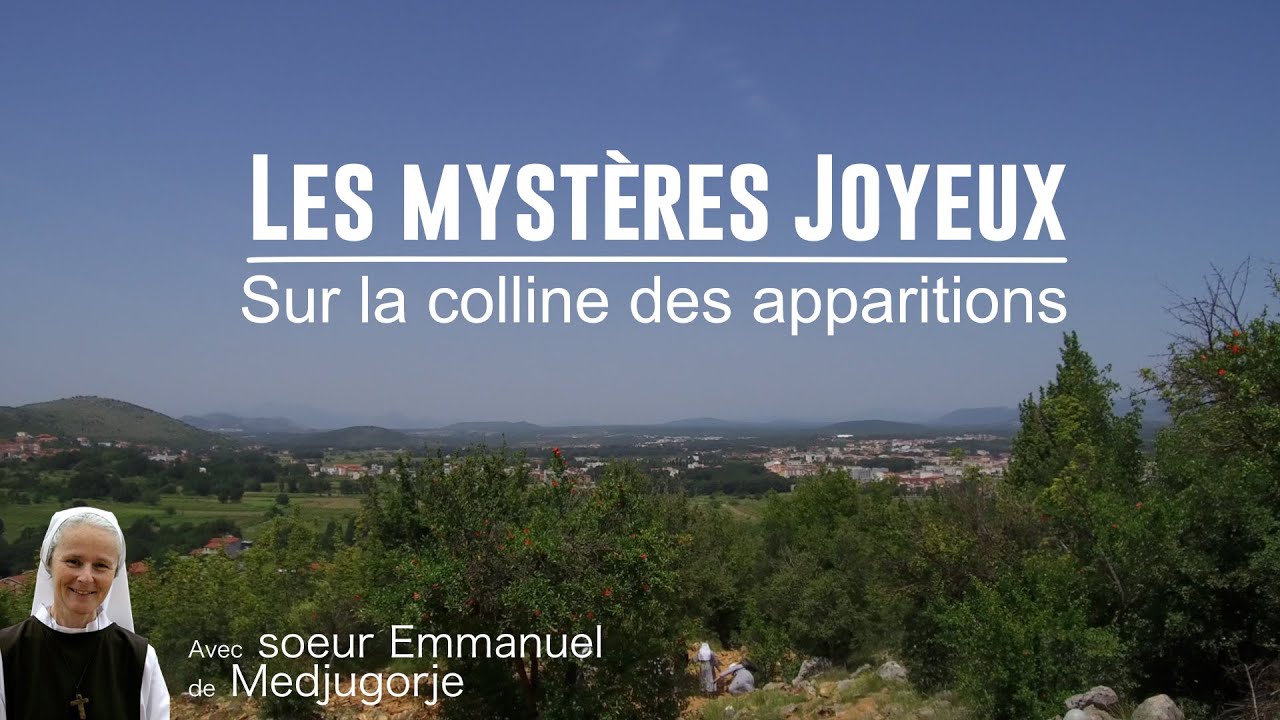 Mystères Joyeux sur la colline des apparitions - Le chapelet à Medjugorje