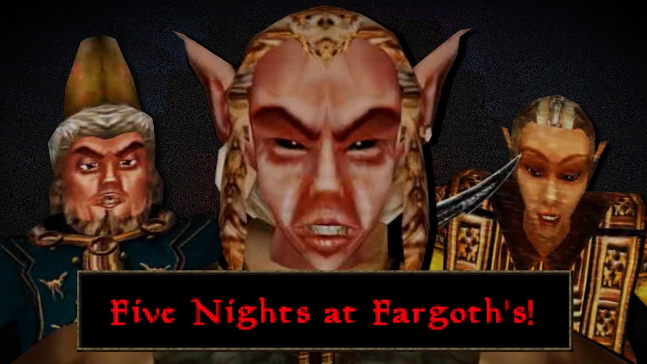 Morrowind but it's Five Nights at Freddy's...?