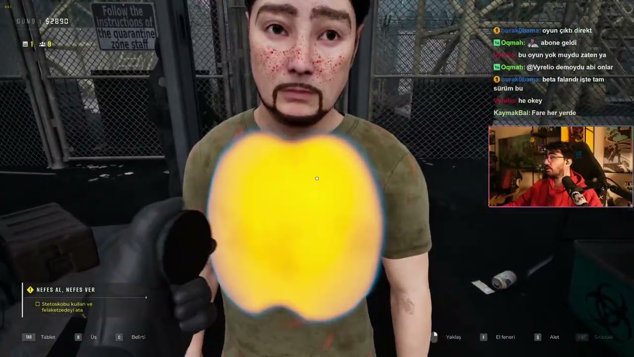 Videoyun Quarantine Zone oynuyor #2 [12/01/2026]