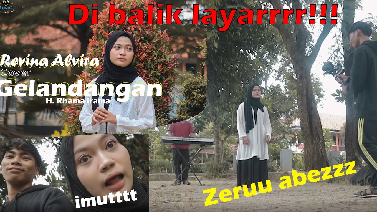 VLOG KESERUAN SYUTING LAGU GELANDANGAN COVER REVINA ALVIRA GASENTRA PAJAMPANGAN #VLOG #GASENTRA