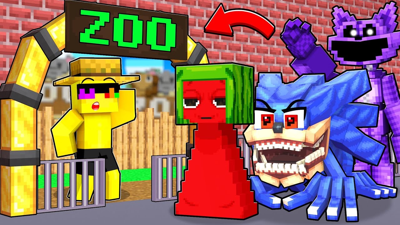 We Opened A Mob ZOO in Minecraft!