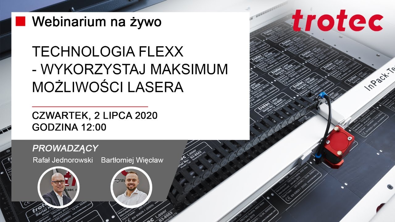 Technologia Flexx -  wykorzystaj maksimum możliwości lasera | Webinar
