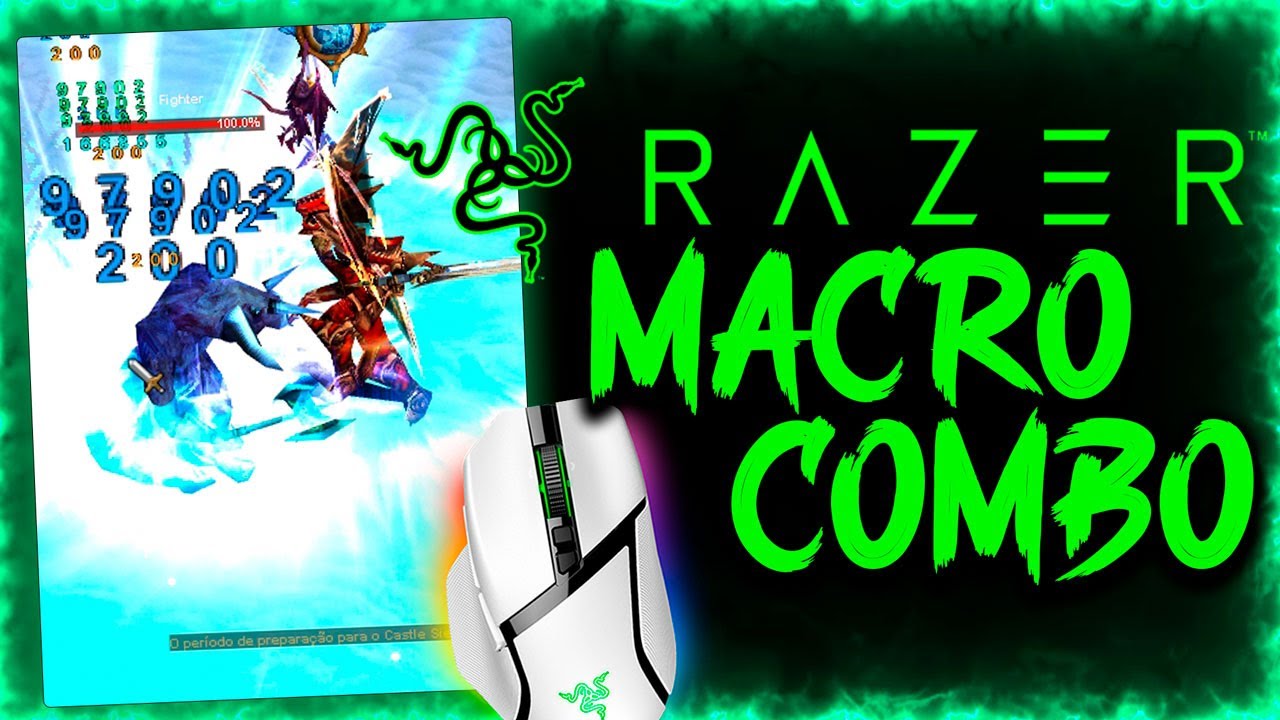 COMO FAZER MACRO COMBO DE BK NO RAZER SYNAPSE