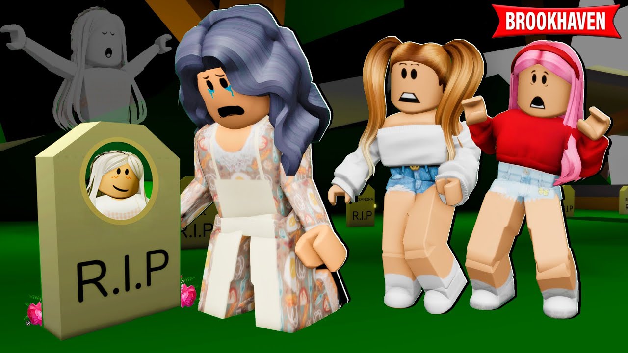 AS AMIGAS que DESCOBRIRAM o SEGREDO DA VIZINHA! Historinha Brookhaven ROBLOX
