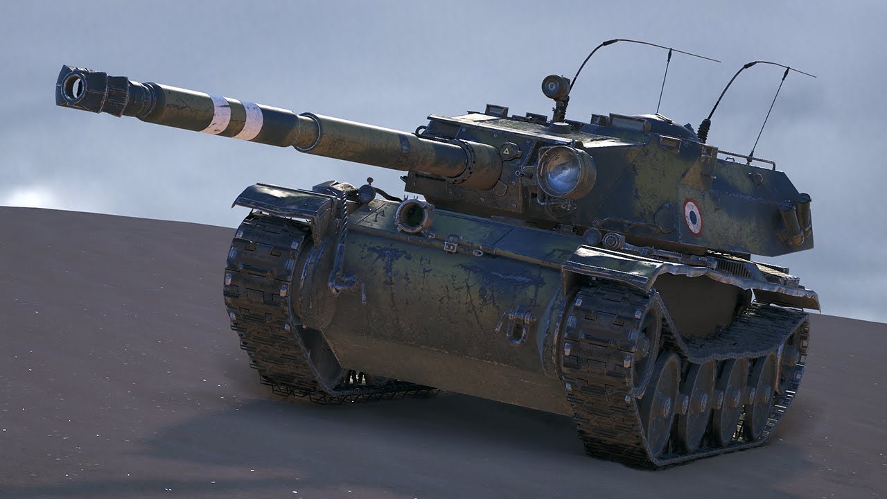 World of Tanks - Bat.-Châtillon Bourrasque - 5 Kills 7K Damage (Sand River)