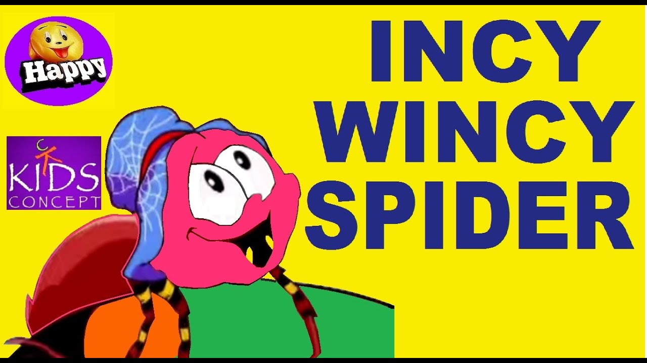 INCY WINCY SPIDER - with Lyrics