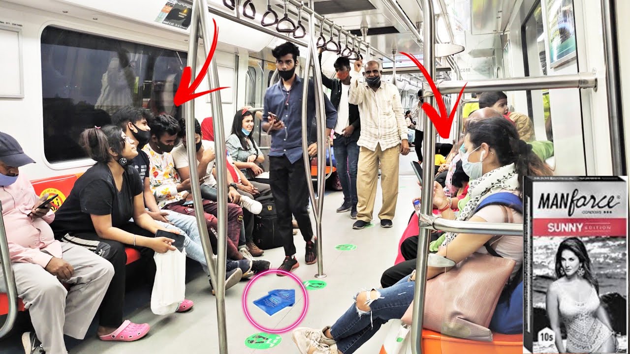 METRO PRANK | DROPPING CONDOMS IN THE METRO | EPIC REACTIONS | NSP PRANK