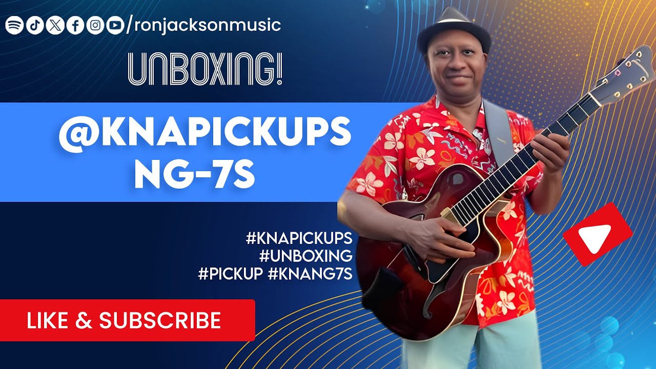 Unboxing! 🎸🔥😀 @KNAPickups NG-7S  #knapickups #unboxing #pickup #knang7s