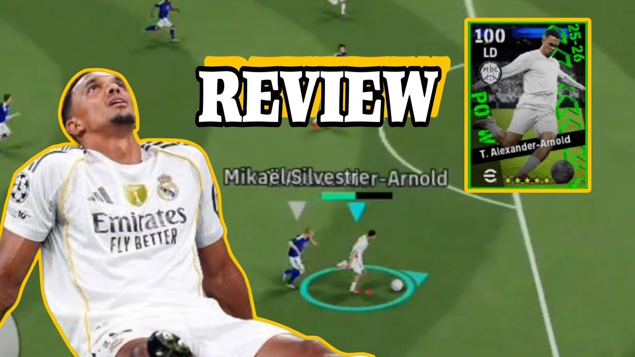O ataque não ajudou o novo Alexander Arnold potw no eFootball 2026! 