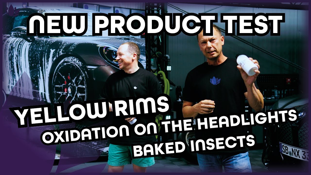 Yellow stains on rims, burnt in insects, oxidized headlights - insights in our development 👨‍🔬